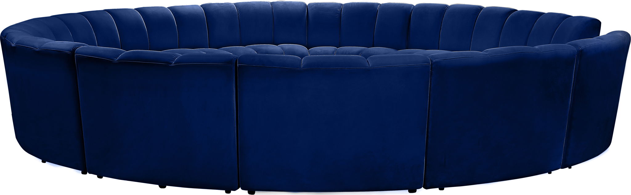 Infinity - 12 Piece Velvet Modular Sectional
