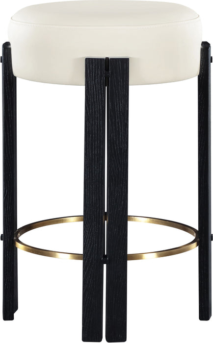 Harrison - Counter Stool With Black Legs