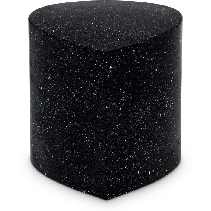 Petal - Iron Coffee Table - Black Terazzo