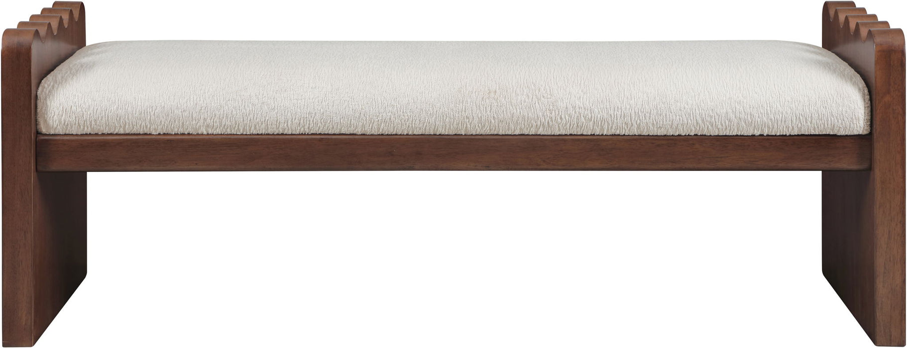 Sonia - Bench With Brown Base