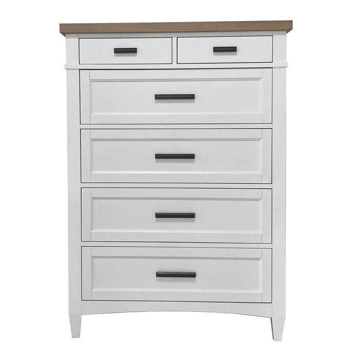 Americana Modern Bedroom - 6 Drawer Chest - Cotton