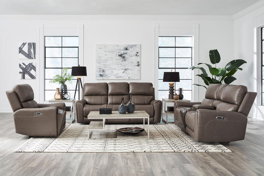 Hancock - Zero Gravity Power Reclining Sofa Set