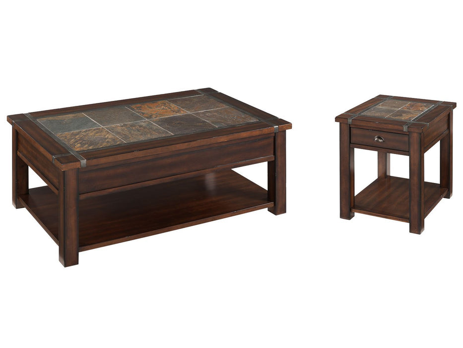 Roanoke - Rectangular Lift Top Cocktail Table Set