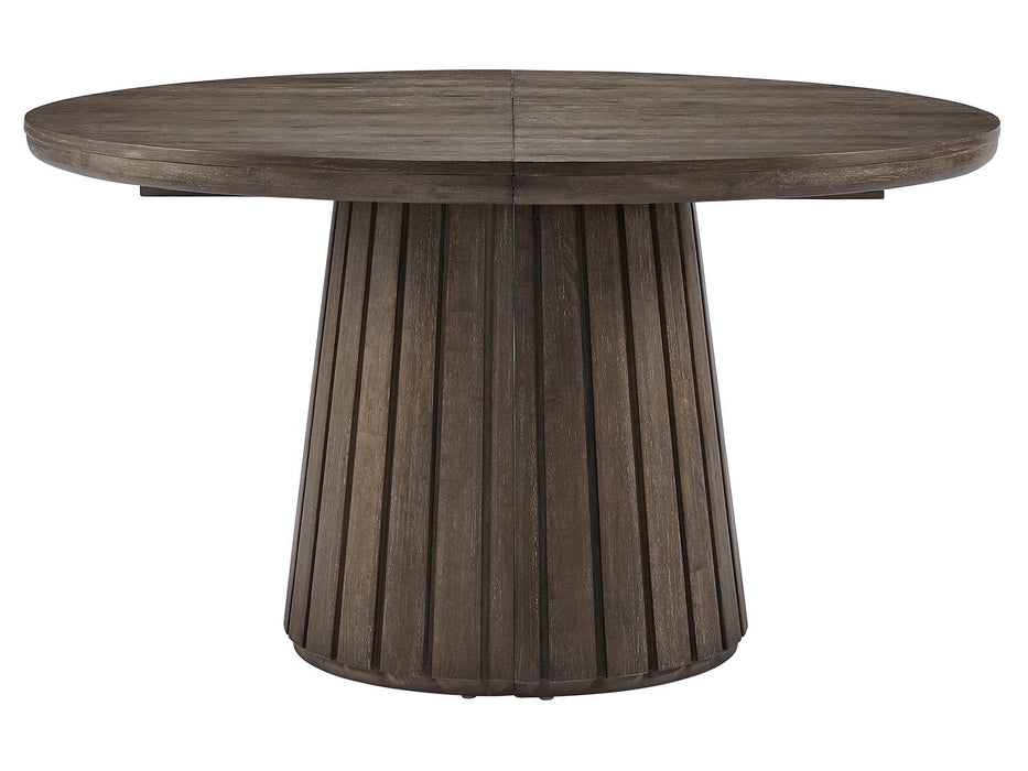 Kavanaugh - Round Dining Table - Dark Brown