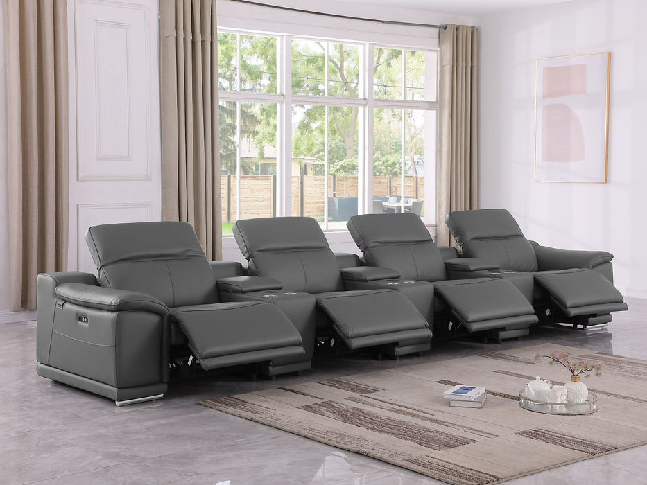 9762 - 7-Piece Modular Power Reclining Sofa With 4 Power Recliners
