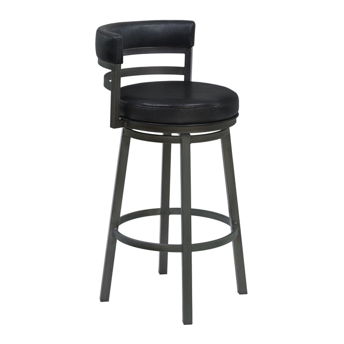 Madrid - Counter Height Swivel Bar Stool - Mineral