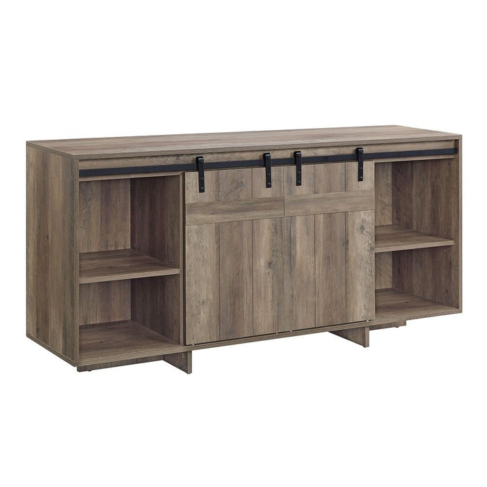 Bellarosa - TV Stand (Same As 91608) - Gray Washed