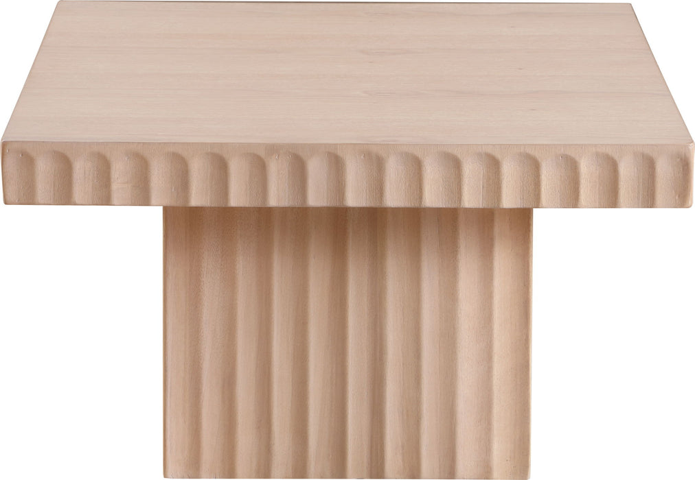 Spencer - 12" Oak Veneer Coffee Table