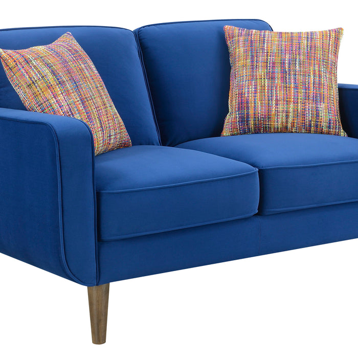 Jax - Loveseat - Royal Blue