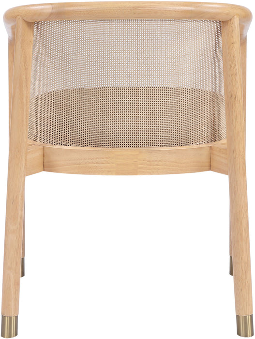 Sylvan - Vegan Leather Dining Chair (Set of 2) - Natural Frame