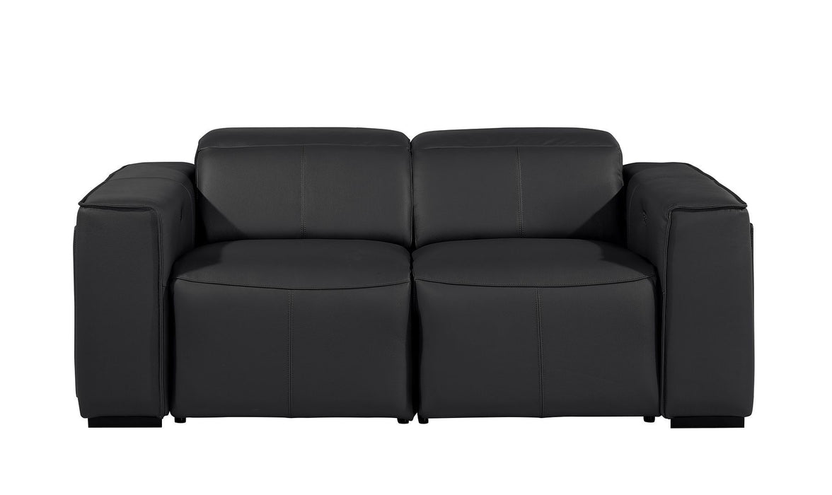 1224 - 2-Piece Modular Power Reclining Loveseat In With 2 Power Recliners & Power Headrests