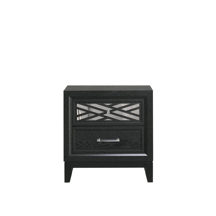 Obsidian - Nightstand - Black