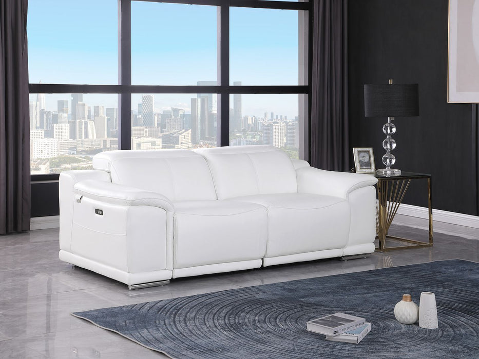 9762 - 2-Piece Modular Power Reclining Console With 2 Power Recliners In