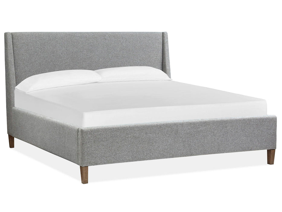 Lindon - Complete Upholstered Island Bed