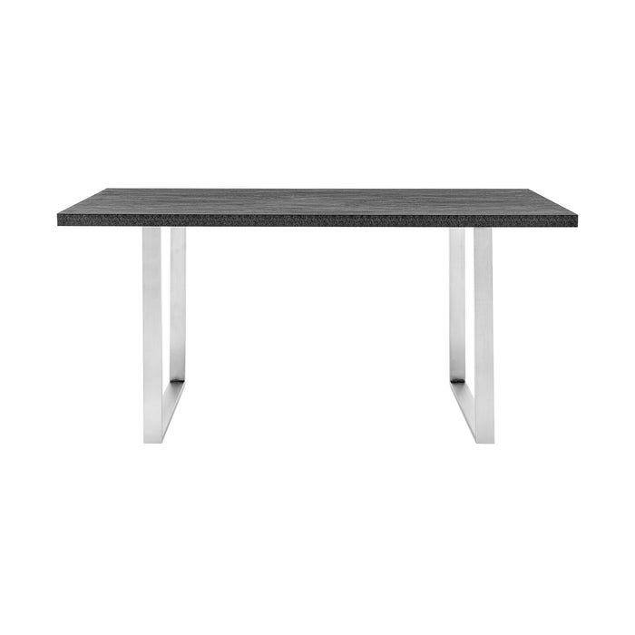 Fenton - Dining Table - Brushed Steel