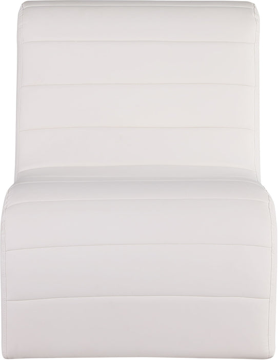 Ivy - Faux Leather Accent Chair