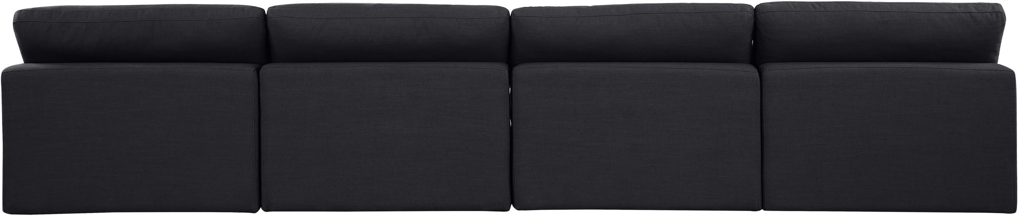 Comfy - Linen Modular Armless Sofa 4 Seats