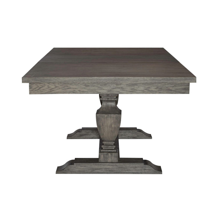 Westfield - Trestle Table - Dark Brown