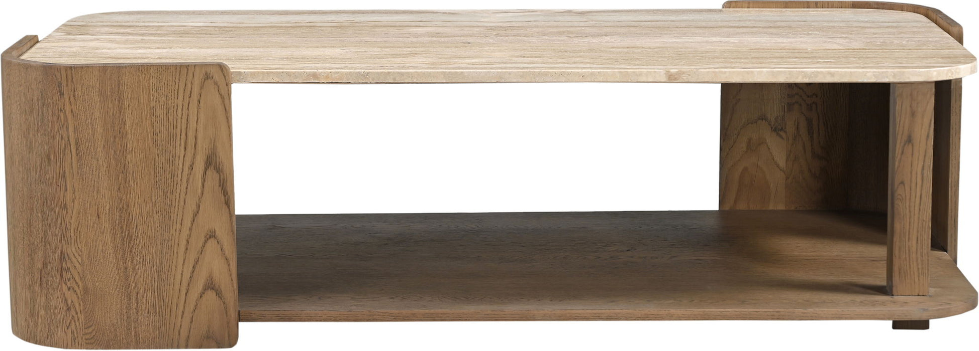 Calabria - Marble And Oak Wood Table
