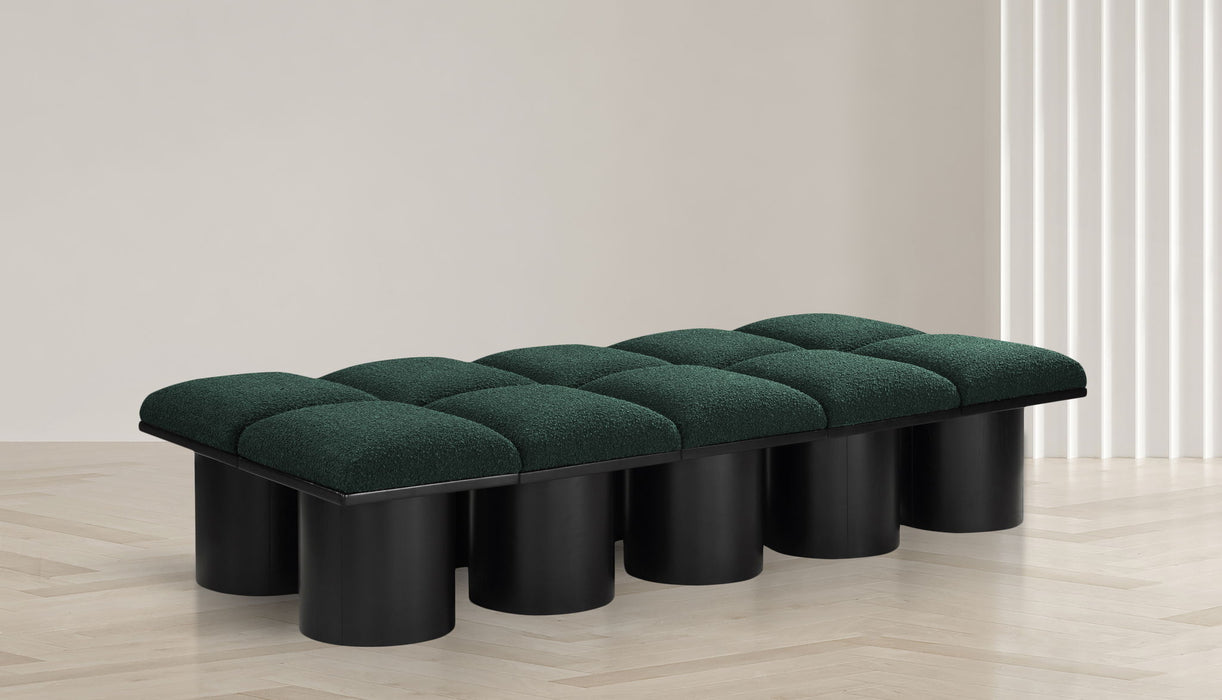 Pavilion - 10 Piece Modular Bench With Black Base