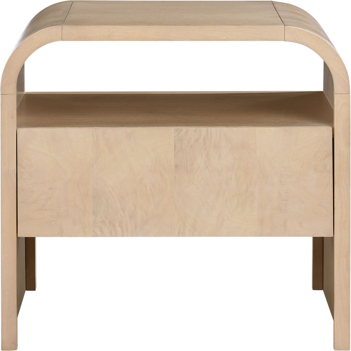Giada - Solid Wood And Veneer Nightstand