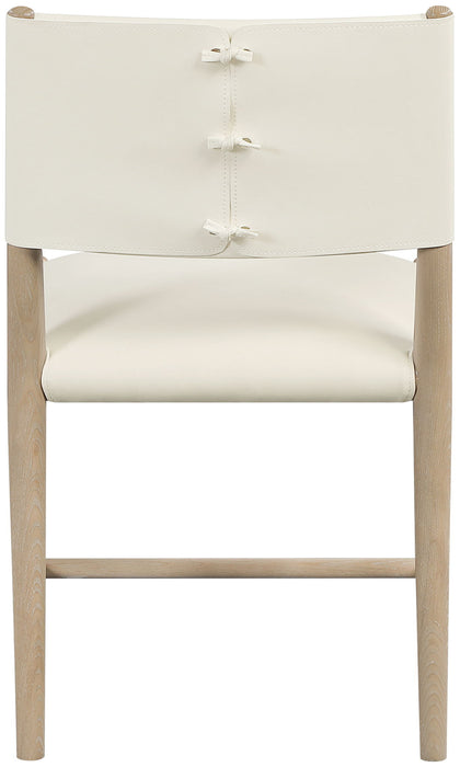 Andie - Vegan Leather Upholstered Dining Chair (Set of 2) - Natural Base