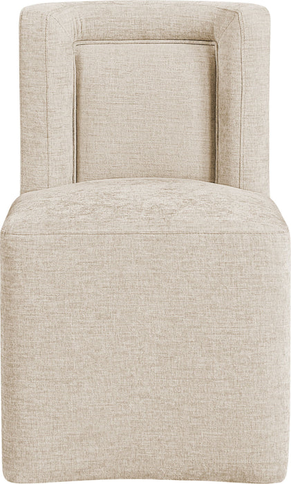 Duvina - Chenille Performance Fabric Dining Chair (Set of 2)