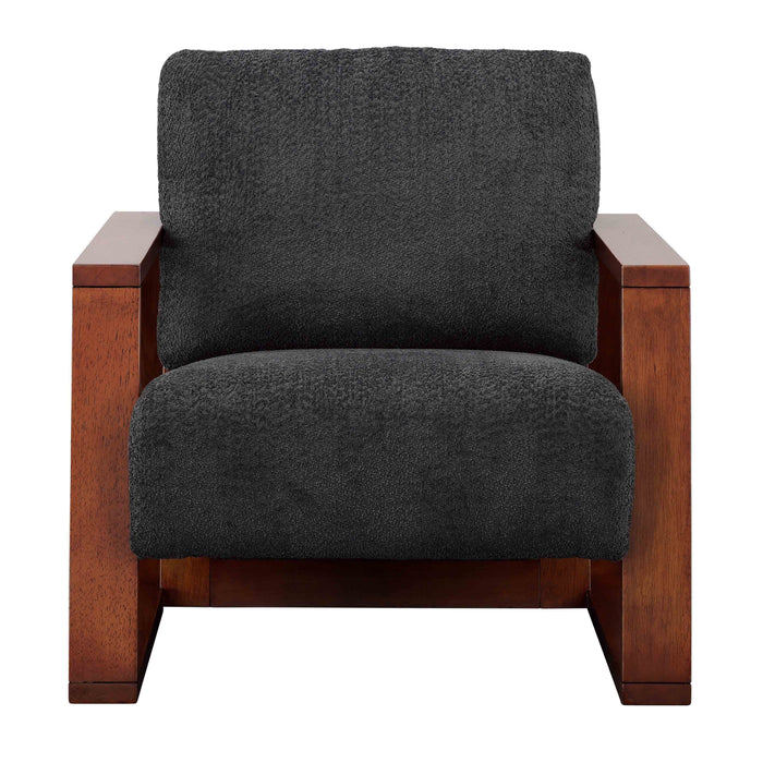 Castlerock - Accent Chair - Gray / Brown