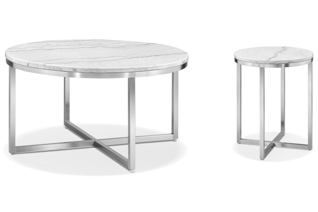 Esme - Round Cocktail Table Set