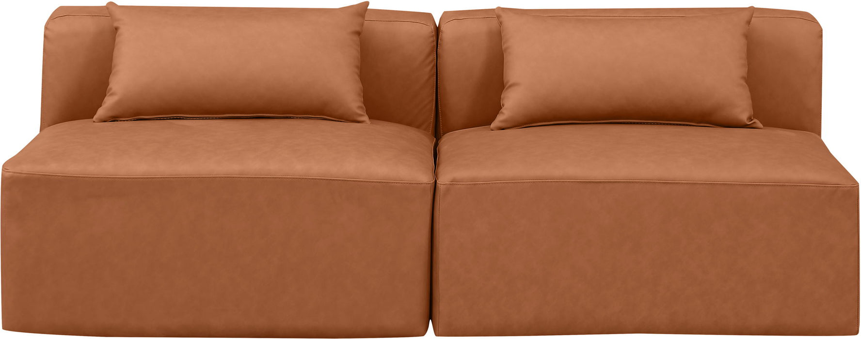 Cube - Modular 2 Seat Armless Sofa