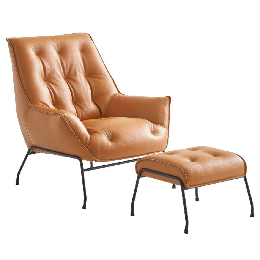 Chair w/ Ottoman