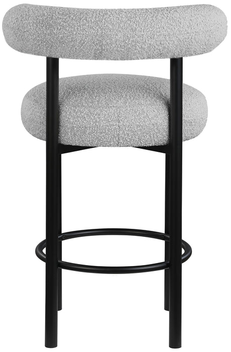 Bordeaux - Stool With Black Legs (Set of 2)