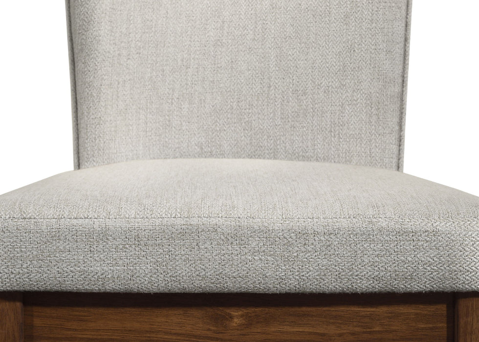 Salerno - Side Chair (Set of 2) - Gray / Brown