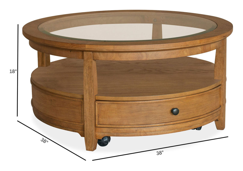 Durant - Round Cocktail Table Set