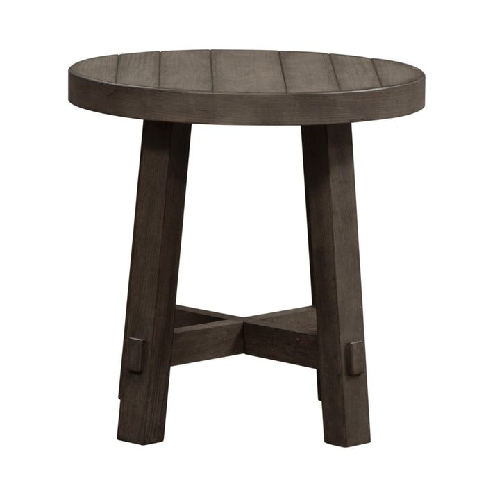 Modern Farmhouse - Splay Leg Round End Table