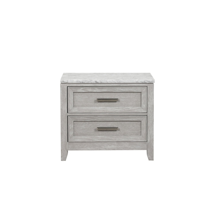 Fiona - Nightstand - Mist Gray