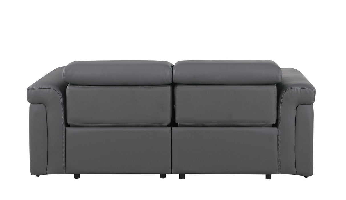 1126 - 2-Piece Modular Power Reclining Loveseat In With 2 Power Recliners & Power Headrests