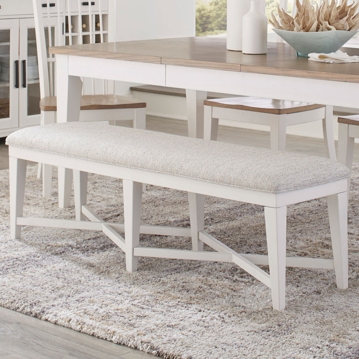Americana Modern Dining - Upholstered Bench - Cotton
