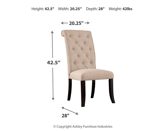 Tripton Dining UPH Side Chair (2/CN)