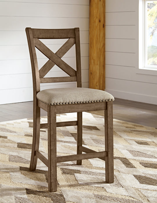 Moriville Upholstered Barstool (2/CN)