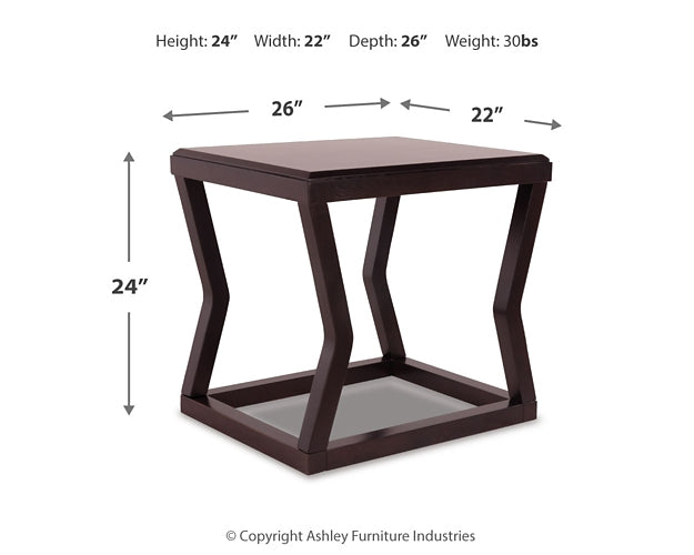 Kelton Rectangular End Table