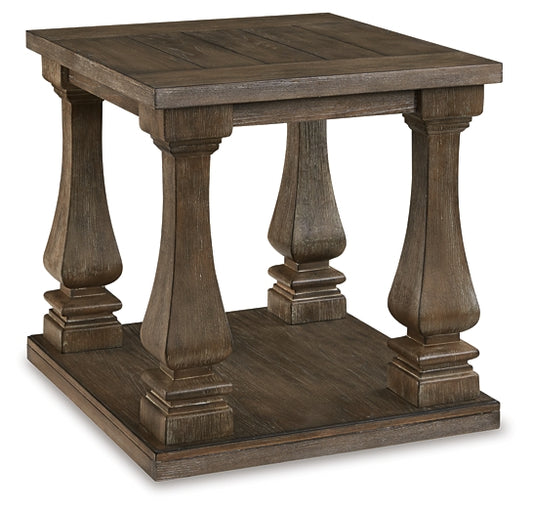 Johnelle Rectangular End Table