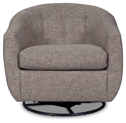 Upshur Swivel Glider Accent Chair