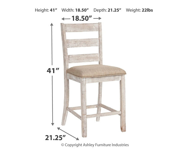 Skempton Upholstered Barstool (2/CN)