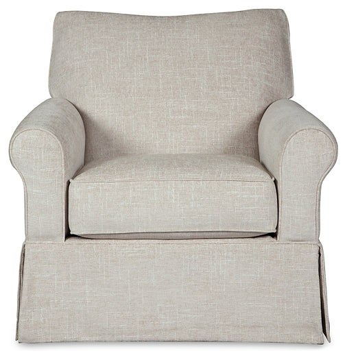 Searcy Swivel Glider Accent Chair