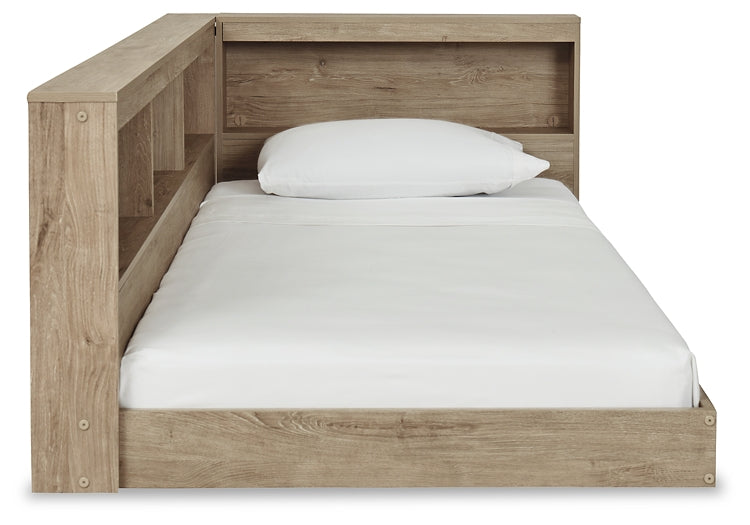 Oliah  Bookcase Storage Bed