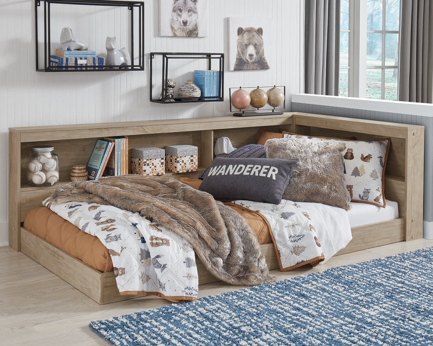 Oliah  Bookcase Storage Bed