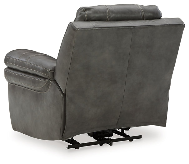 Edmar PWR Recliner/ADJ Headrest