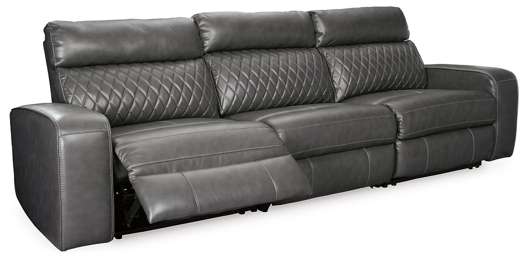 Samperstone 3-Piece Power Reclining Sectional Sofa