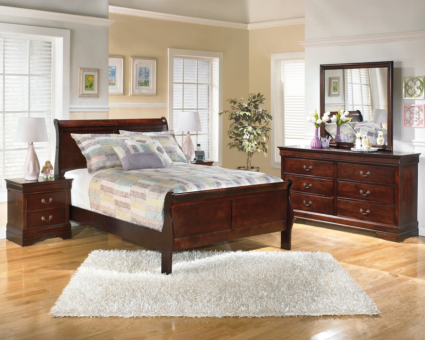 Alisdair Queen Sleigh Bed with Mattress